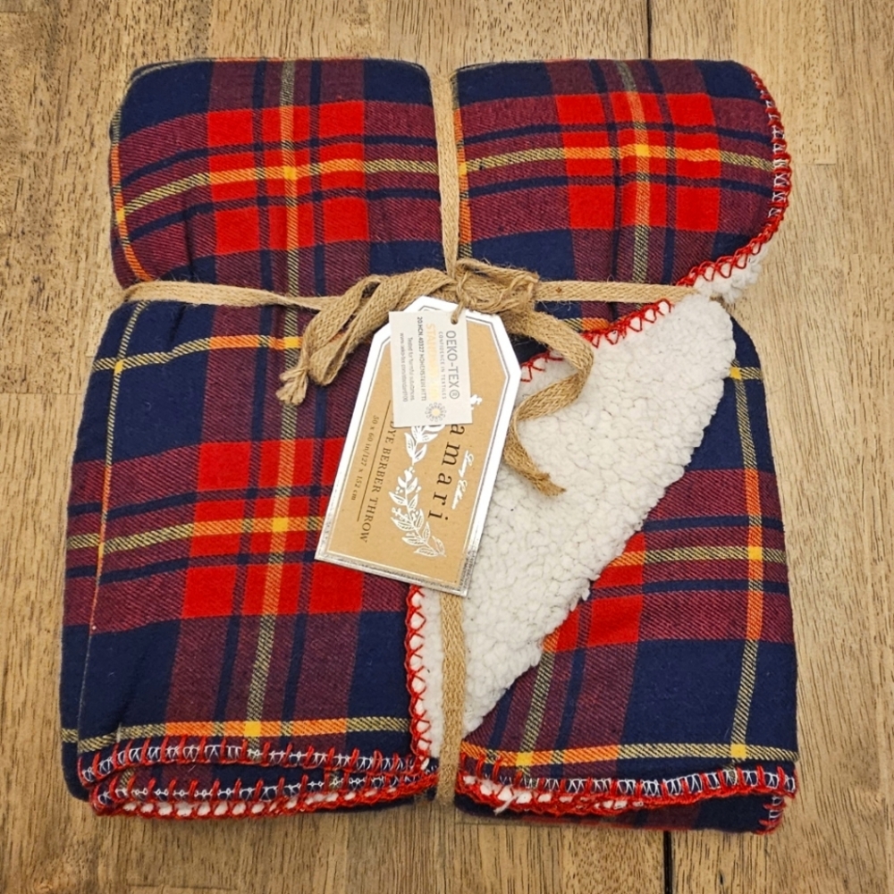 NEW Plaid Throw Blanket - Super Soft and Stylish